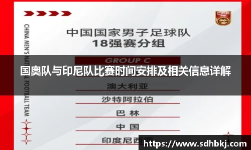 国奥队与印尼队比赛时间安排及相关信息详解